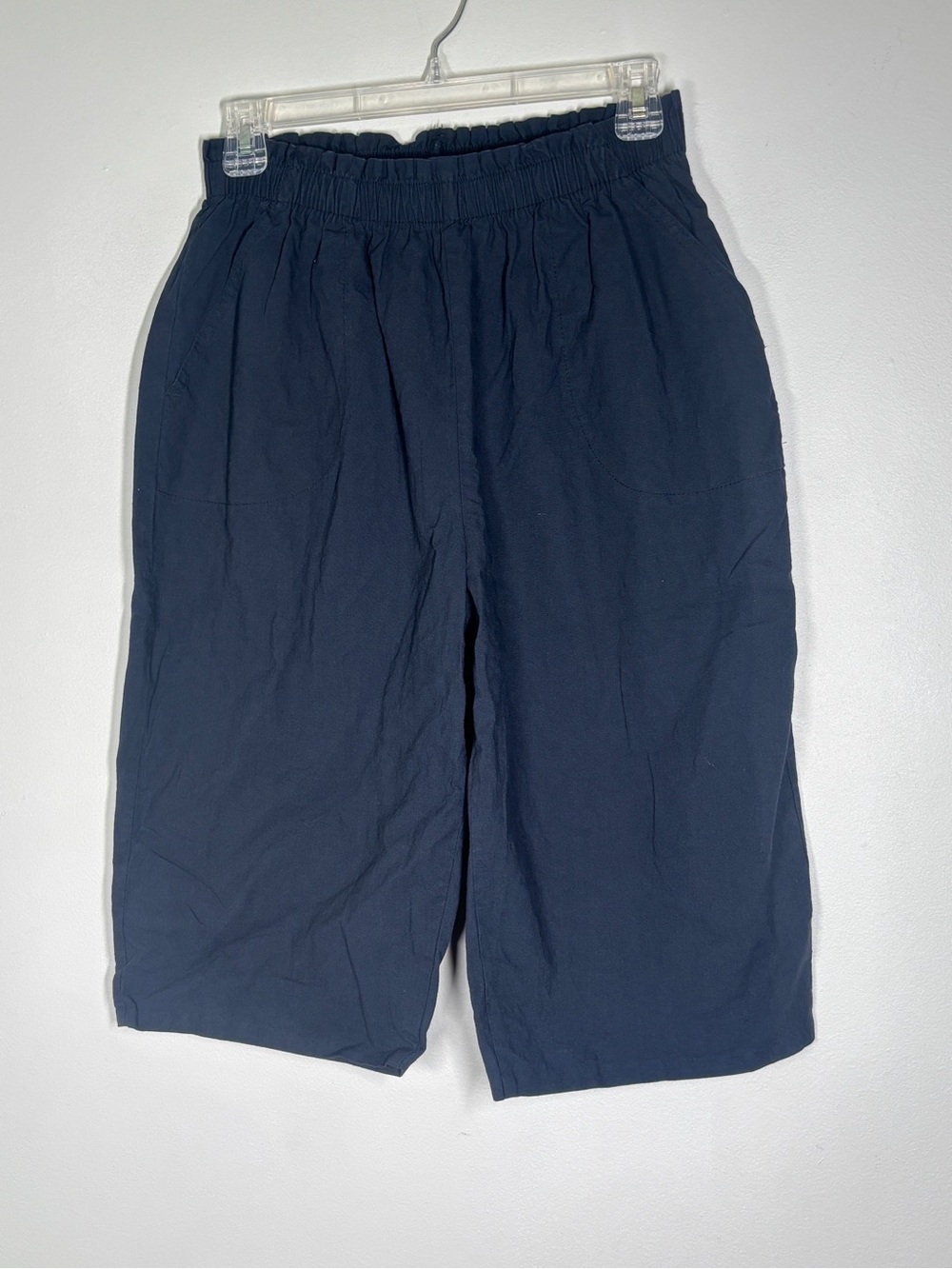 Vintage Separate Issue Navy Blue 100% Cotton Shorts Size M